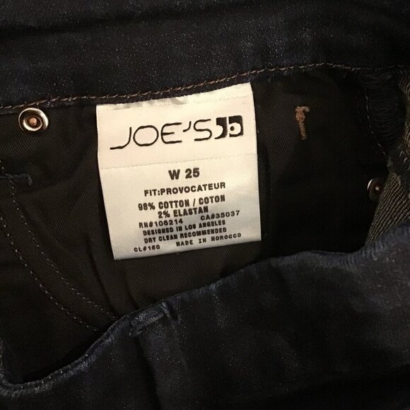 Joe’s Jeans 25 Provocateur In Romi Women’s Bootcut Jeans Dark Indigo - Picture 7 of 10